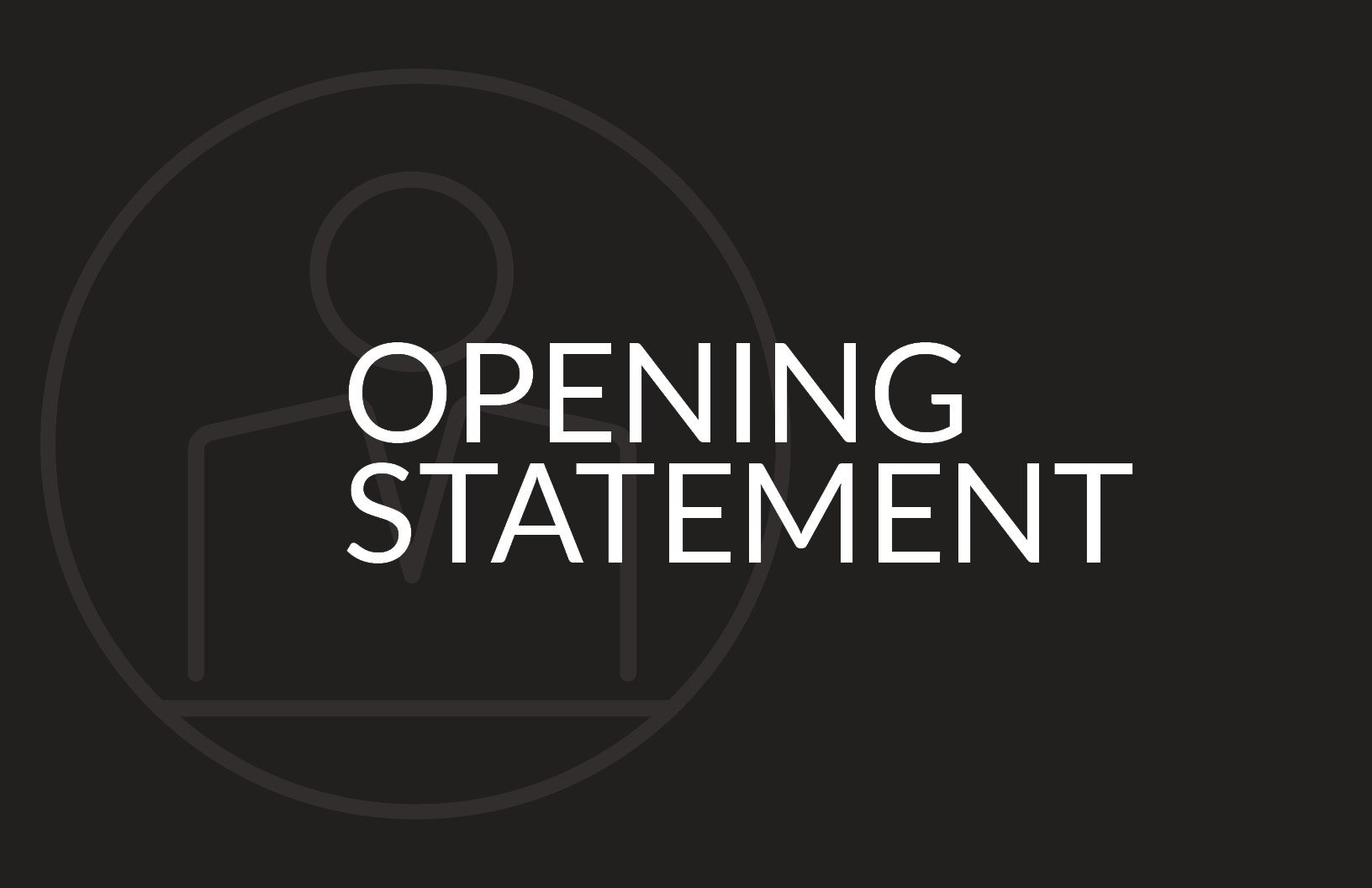 Opening Statement